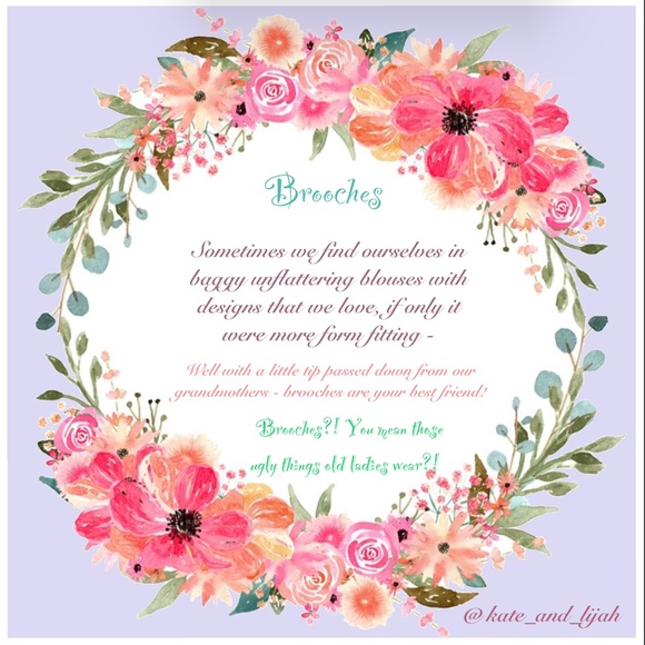 Grandma’s Fashion Pro Tip!! Feat: BROOCHES!! - Picture 2 of 15